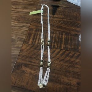 Chain and rings necklace